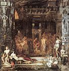 Gustave Moreau Canvas Paintings - The Daughters of Thespius